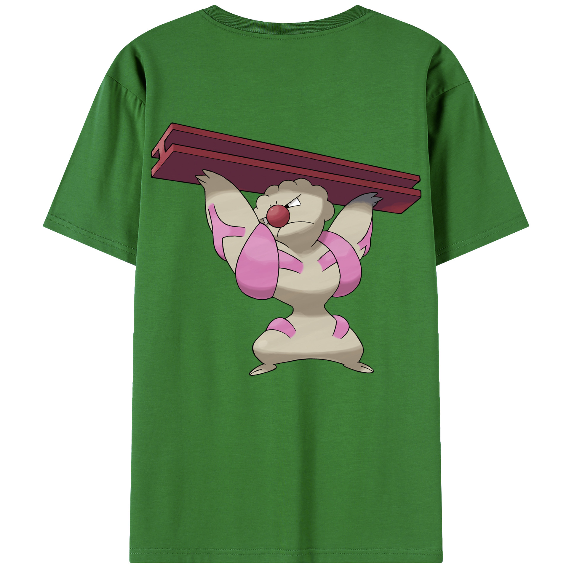 （画像用） ポケットモンスター Pokémon レディース半袖Tシャツ(バックプリント)
